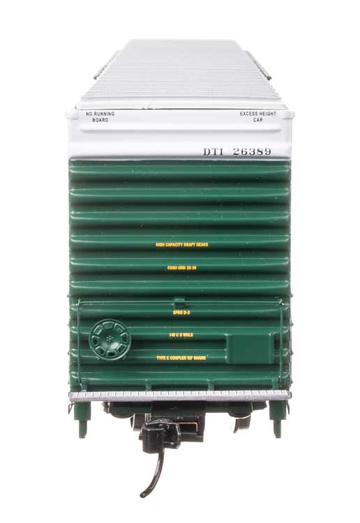 86' Pullman-Standard Double-Door Hi-Cube Boxcar - Ready to Run -- Detroit, Toledo & Ironton #26389-3