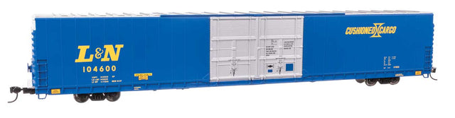 86' Pullman-Standard Double-Door Hi-Cube Boxcar - Ready to Run -- Louisville & Nashville #104600-1
