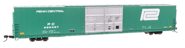 86' Pullman-Standard Double-Door Hi-Cube Boxcar - Ready to Run -- Penn Central #295497-1