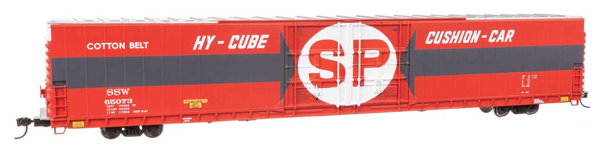 86' Pullman-Standard Double-Door Hi-Cube Boxcar - Ready to Run -- Southern Pacific(TM)/SSW #65073-1