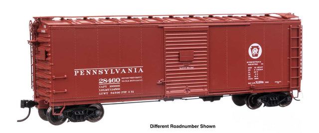 40' X29B Boxcar - Ready to Run -- Pennsylvania Railroad #27832 (Circle Keystone)