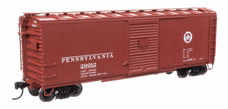 40' X29B Boxcar - Ready to Run -- Pennsylvania Railroad #29012 (1950s, Circle Keystone)-1