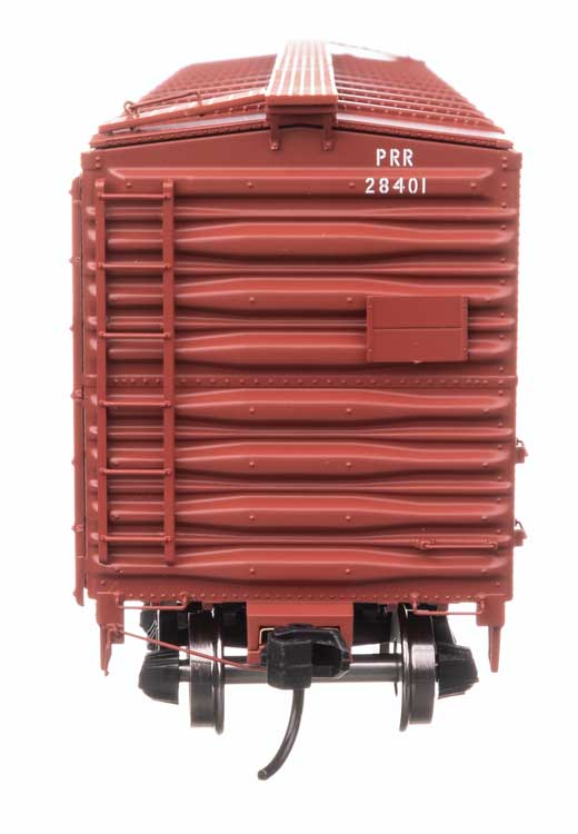 40' X29B Boxcar - Ready to Run -- Pennsylvania Railroad #28401 (Shadow Keystone Script)-4