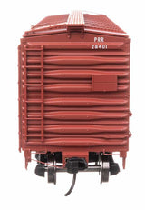 40' X29B Boxcar - Ready to Run -- Pennsylvania Railroad #28401 (Shadow Keystone Script)-4
