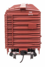40' X29B Boxcar - Ready to Run -- Pennsylvania Railroad #30112 (Shadow Keystone Script)-4