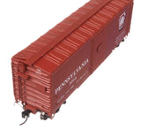 40' X29B Boxcar - Ready to Run -- Pennsylvania Railroad #30112 (Shadow Keystone Script)-5