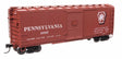 40' X29B Boxcar - Ready to Run -- Pennsylvania Railroad #30007 (Shadow Keystone Plain)-1