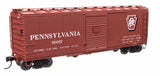 40' X29B Boxcar - Ready to Run -- Pennsylvania Railroad #30007 (Shadow Keystone Plain)-2
