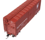 40' X29B Boxcar - Ready to Run -- Pennsylvania Railroad #30007 (Shadow Keystone Plain)-5