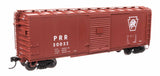 40' X29B Boxcar - Ready to Run -- Pennsylvania Railroad #30032 (Plain Keystone)-1