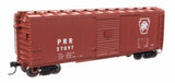 40' X29B Boxcar - Ready to Run -- Pennsylvania Railroad #27097 (Plain Keystone)-1