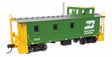 30' GTW Style Wood Caboose with Offset Coupola - Ready To Run -- Burlington Northern #11105-1