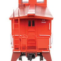 30' GTW Style Wood Caboose with Offset Coupola - Ready To Run -- Canadian National #78940