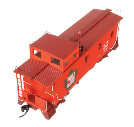 30' GTW Style Wood Caboose with Offset Coupola - Ready To Run -- Grand Trunk Western (Early) #77946-5