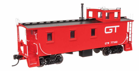 30' GTW Style Wood Caboose with Offset Coupola - Ready To Run -- Grand Trunk Western (Modern) #77140-1