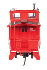 30' GTW Style Wood Caboose with Offset Coupola - Ready To Run -- Grand Trunk Western (Modern) #77901-4