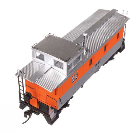 30' GTW Style Wood Caboose with Offset Coupola - Ready To Run -- Western Pacific(TM) #726-5