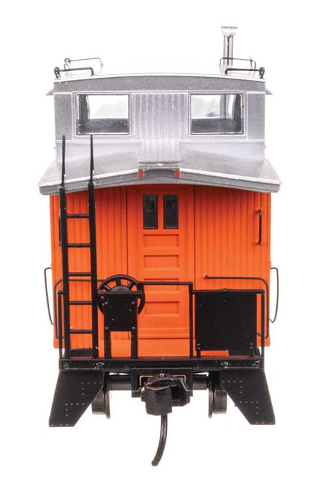 30' GTW Style Wood Caboose with Offset Coupola - Ready To Run -- Western Pacific(TM) #754-4