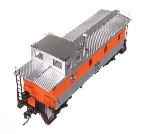 30' GTW Style Wood Caboose with Offset Coupola - Ready To Run -- Western Pacific(TM) #754-5