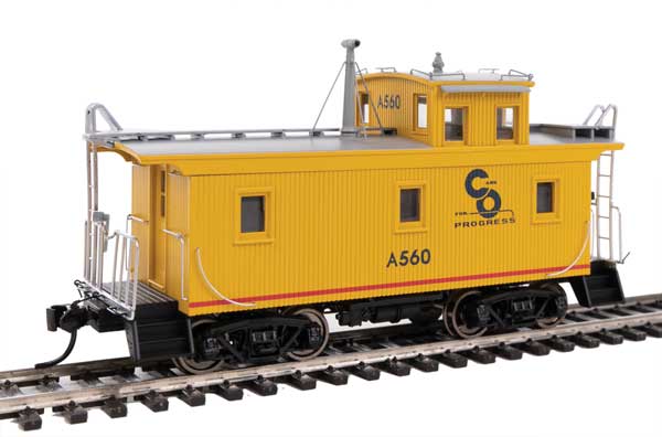 DM&IR Class G2 Wood Caboose - Ready to Run -- Chesapeake & Ohio #A560-1