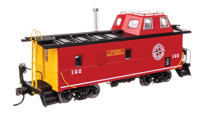 Wabash Streamlined Caboose - Ready to Run -- Detroit Toledo & Ironton #122-1
