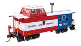 Wabash Streamlined Caboose - Ready to Run -- Norfolk & Western #1776 (bicentennial)-2