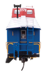 Wabash Streamlined Caboose - Ready to Run -- Norfolk & Western #1776 (bicentennial)-4