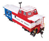 Wabash Streamlined Caboose - Ready to Run -- Norfolk & Western #1776 (bicentennial)-5