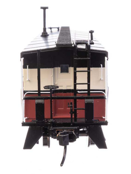 Milwaukee Road Rib Sided Caboose -- St. Maries River Railroad #996 (red, white, black; oil stove)-3