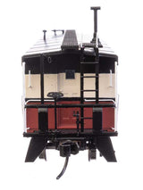 Milwaukee Road Rib Sided Caboose -- St. Maries River Railroad #996 (red, white, black; oil stove)-4