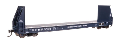 50' Sieco Pulpwood Flatcar - Ready to Run -- Richmond, Fredricksburg & Potomac #3831-2