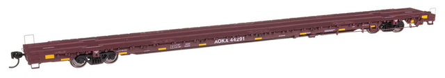 89' Greenbrier TTX 110-Ton Flatcar - Ready to Run -- Greenbrier Management Services AOKX #44291-1
