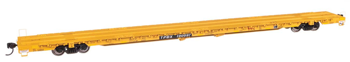 89' Greenbrier TTX 110-Ton Flatcar - Ready to Run -- TTX TPDX #190097 (Military Use Only)-2