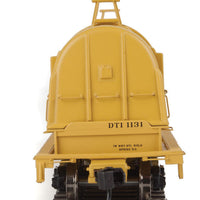 50' Evans Cushion Coil Car - Ready to Run -- Detroit, Toledo & Ironton #1131 (Glass-Fiber Hoods, yellow, black)