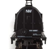 50' Evans Cushion Coil Car - Ready to Run -- Norfolk & Western #169991 (Glass-Fiber Hoods, black, NW Logo)