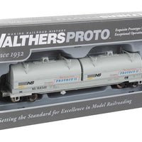 50' Evans Cushion Coil Car - Ready to Run -- Norfolk Southern #168346 (Round Hoods, gray, black, Protect II Markings)