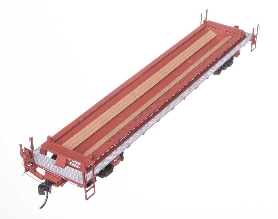 52' NSC Type II Coil Car - Ready to Run -- Canadian Pacific #346805-6