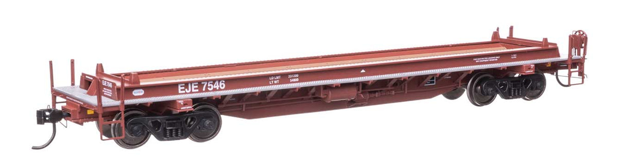 52' NSC Type II Coil Car - Ready to Run -- Elgin, Joliet & Eastern #7546-3
