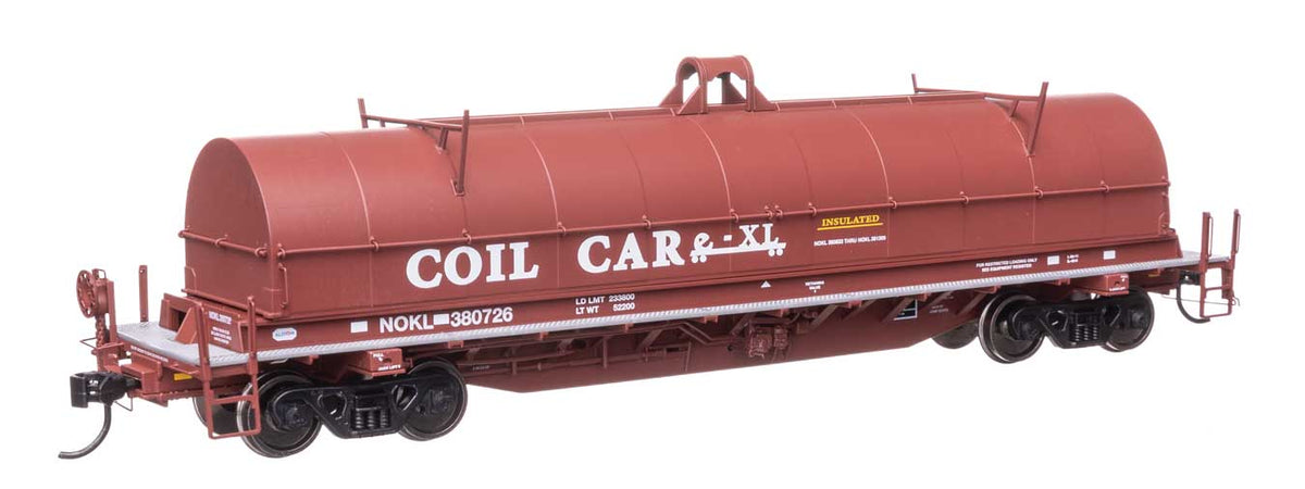 52' NSC Type II Coil Car - Ready to Run -- Northwestern Oklahoma Railroad #380726-1