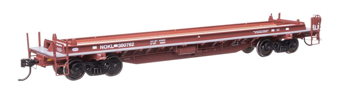 52' NSC Type II Coil Car - Ready to Run -- Northwestern Oklahoma Railroad #380762-3