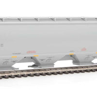 67' Trinity 6351 4-Bay Covered Hopper - Ready to Run -- Cenex Harvest States Cooperative CHSX #580082 (gray, blue CHS Logo)