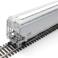 67' Trinity 6351 4-Bay Covered Hopper - Ready to Run -- Cenex Harvest States Cooperative CHSX #580082 (gray, blue CHS Logo)