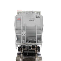 67' Trinity 6351 4-Bay Covered Hopper - Ready to Run -- Cenex Harvest States Cooperative CHSX #580149 (gray, blue CHS Logo)