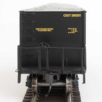 40' Ortner 100-Ton Open Aggregate Hopper - Ready to Run -- CSX #290201