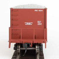 40' Ortner 100-Ton Open Aggregate Hopper - Ready to Run -- Florida East Coast #15241