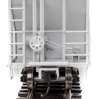 55' Evans 4780 Cubic Foot 3-Bay Covered Hopper - Ready To Run -- Archer-Daniels-Midland UELX #10010 (gray, blue; Molecule Logo)