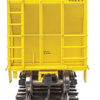 55' Evans 4780 Cubic Foot 3-Bay Covered Hopper - Ready To Run -- Archer-Daniels-Midland UELX #30223 (yellow, blue; Molecule Logo)