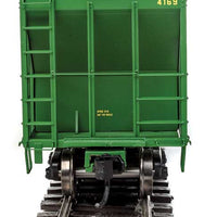 55' Evans 4780 Cubic Foot 3-Bay Covered Hopper - Ready To Run -- Missouri-Kansas-Texas(TM) #4169 (green, yellow; Large MKT)