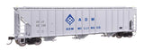 55' Evans 4780 Covered Hopper - Ready To Run -- ADM-Milling UELX #60136-2