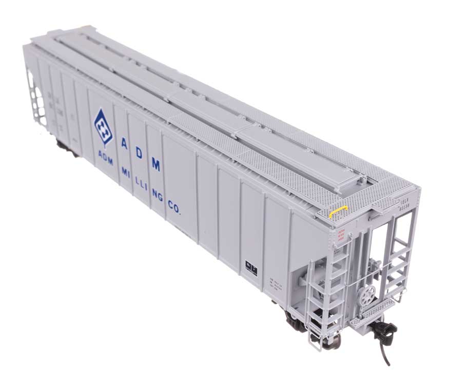 55' Evans 4780 Covered Hopper - Ready To Run -- ADM-Milling UELX #60136-5